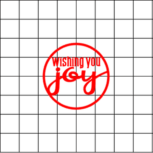 Fast Lane Graphix: Wishing You Joy Sticker,Matte White, stickers, decals, vinyl, custom, car, love, automotive, cheap, cool, Graphics, decal, nice