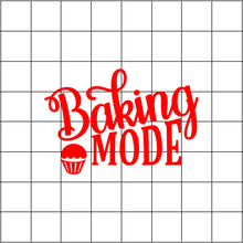 Fast Lane Graphix: Baking Mode Sticker,White, stickers, decals, vinyl, custom, car, love, automotive, cheap, cool, Graphics, decal, nice