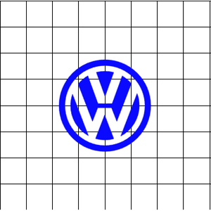 Fast Lane Graphix: Volkswagen Logo V1 Sticker,White, stickers, decals, vinyl, custom, car, love, automotive, cheap, cool, Graphics, decal, nice
