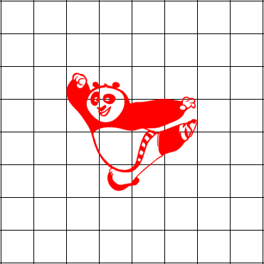 Fast Lane Graphix: Kung Fu Panda Sticker,White, stickers, decals, vinyl, custom, car, love, automotive, cheap, cool, Graphics, decal, nice