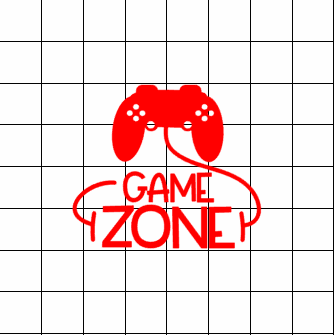 Fast Lane Graphix: Game Zone Sticker,White, stickers, decals, vinyl, custom, car, love, automotive, cheap, cool, Graphics, decal, nice