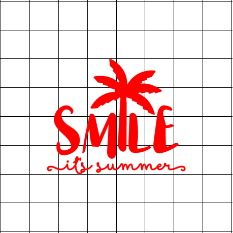Fast Lane Graphix: Smile It's Summer Sticker,White, stickers, decals, vinyl, custom, car, love, automotive, cheap, cool, Graphics, decal, nice