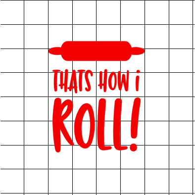 Fast Lane Graphix: That's How I Roll! Sticker,White, stickers, decals, vinyl, custom, car, love, automotive, cheap, cool, Graphics, decal, nice
