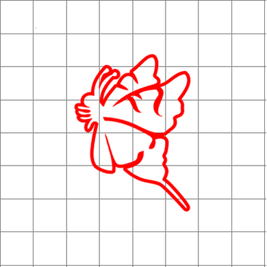 Fast Lane Graphix: Flying Butterfly Sticker,White, stickers, decals, vinyl, custom, car, love, automotive, cheap, cool, Graphics, decal, nice