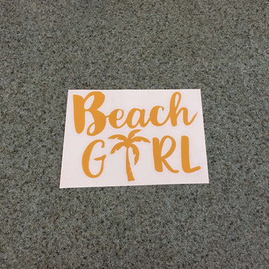 Fast Lane Graphix: Beach Girl Sticker,Imitation Gold, stickers, decals, vinyl, custom, car, love, automotive, cheap, cool, Graphics, decal, nice