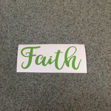 Fast Lane Graphix: Faith V1 Sticker,Lime Green, stickers, decals, vinyl, custom, car, love, automotive, cheap, cool, Graphics, decal, nice
