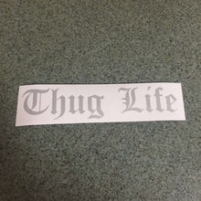 Fast Lane Graphix: Thug Life Sticker,Etched Silver, stickers, decals, vinyl, custom, car, love, automotive, cheap, cool, Graphics, decal, nice