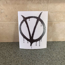 Fast Lane Graphix: V for Vendetta Sticker,Carbon Fiber, stickers, decals, vinyl, custom, car, love, automotive, cheap, cool, Graphics, decal, nice