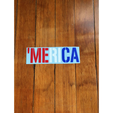 Fast Lane Graphix: 'Merica (Red, White, & Blue) Sticker,[variant_title], stickers, decals, vinyl, custom, car, love, automotive, cheap, cool, Graphics, decal, nice