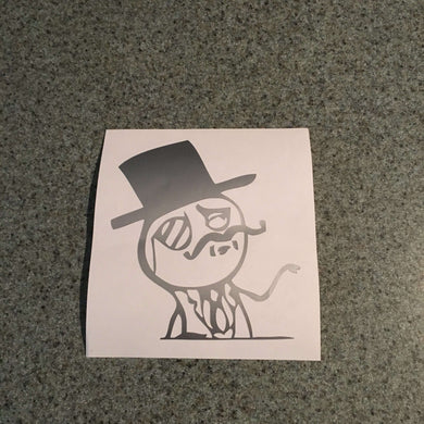 Fast Lane Graphix: Like A Sir Meme Sticker,Silver, stickers, decals, vinyl, custom, car, love, automotive, cheap, cool, Graphics, decal, nice