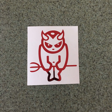 Fast Lane Graphix: Little Devil Sticker,Red Chrome, stickers, decals, vinyl, custom, car, love, automotive, cheap, cool, Graphics, decal, nice