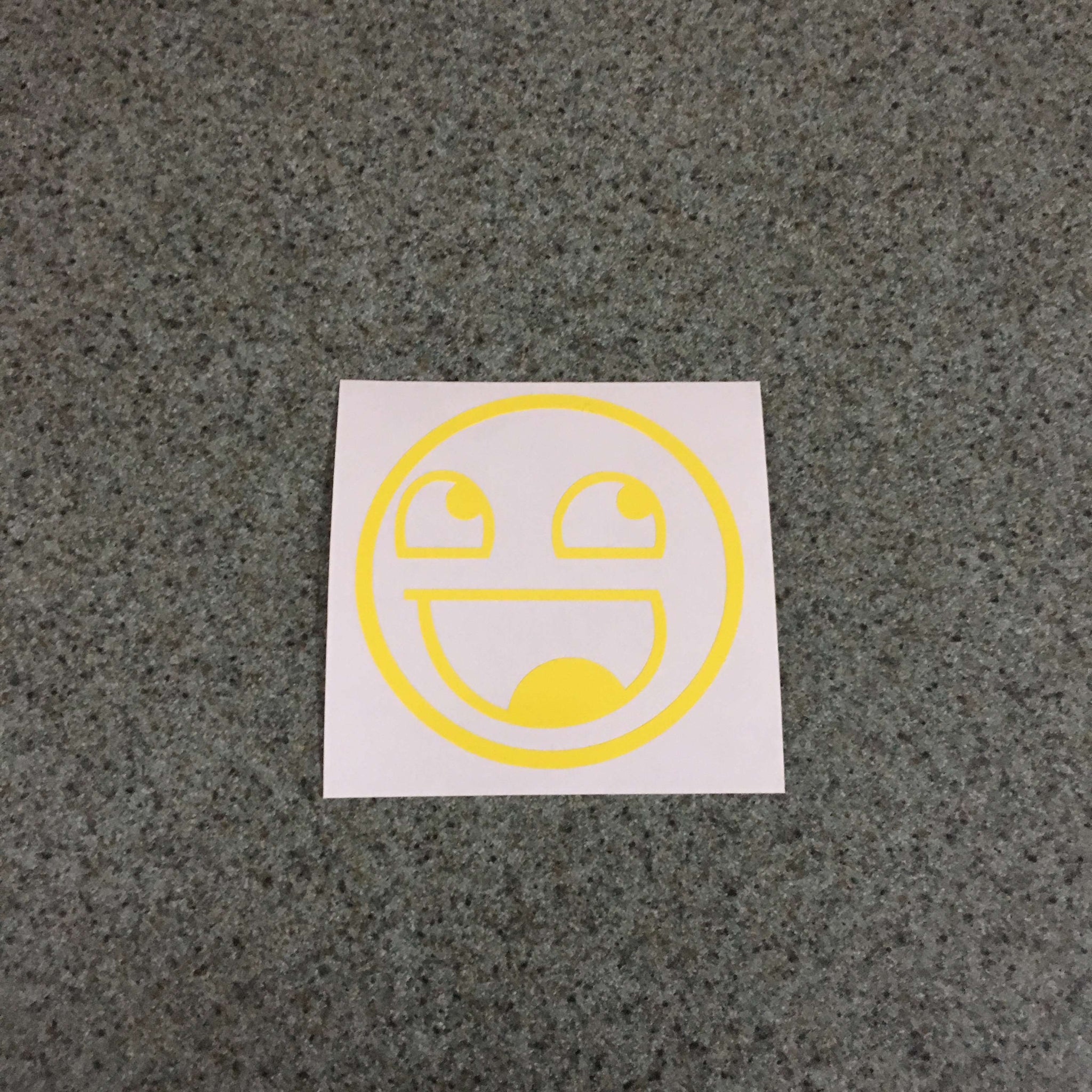Vinyl Smiley - Vinyl Smiley Face - Sticker