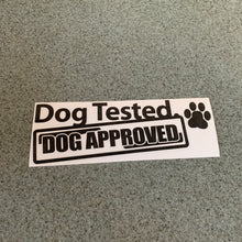 Fast Lane Graphix: Dog Tested Dog Approved Sticker,Black, stickers, decals, vinyl, custom, car, love, automotive, cheap, cool, Graphics, decal, nice