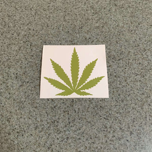 Fast Lane Graphix: Marijuana Leaf Sticker,Matte Olive, stickers, decals, vinyl, custom, car, love, automotive, cheap, cool, Graphics, decal, nice