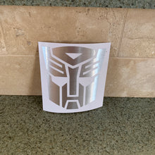 Fast Lane Graphix: Transformers Autobot Sticker,Brushed Silver, stickers, decals, vinyl, custom, car, love, automotive, cheap, cool, Graphics, decal, nice