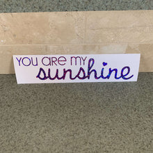 Fast Lane Graphix: You Are My Sunshine Sticker,Purple Sequin, stickers, decals, vinyl, custom, car, love, automotive, cheap, cool, Graphics, decal, nice