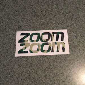 Fast Lane Graphix: Zoom Zoom Mazda Sticker,Army Camo, stickers, decals, vinyl, custom, car, love, automotive, cheap, cool, Graphics, decal, nice