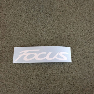 Fast Lane Graphix: Ford Focus Sticker,White, stickers, decals, vinyl, custom, car, love, automotive, cheap, cool, Graphics, decal, nice