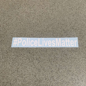 Fast Lane Graphix: #PoliceLivesMatter Sticker,White, stickers, decals, vinyl, custom, car, love, automotive, cheap, cool, Graphics, decal, nice