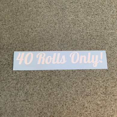 Fast Lane Graphix: 40 Rolls Only! Sticker,White, stickers, decals, vinyl, custom, car, love, automotive, cheap, cool, Graphics, decal, nice