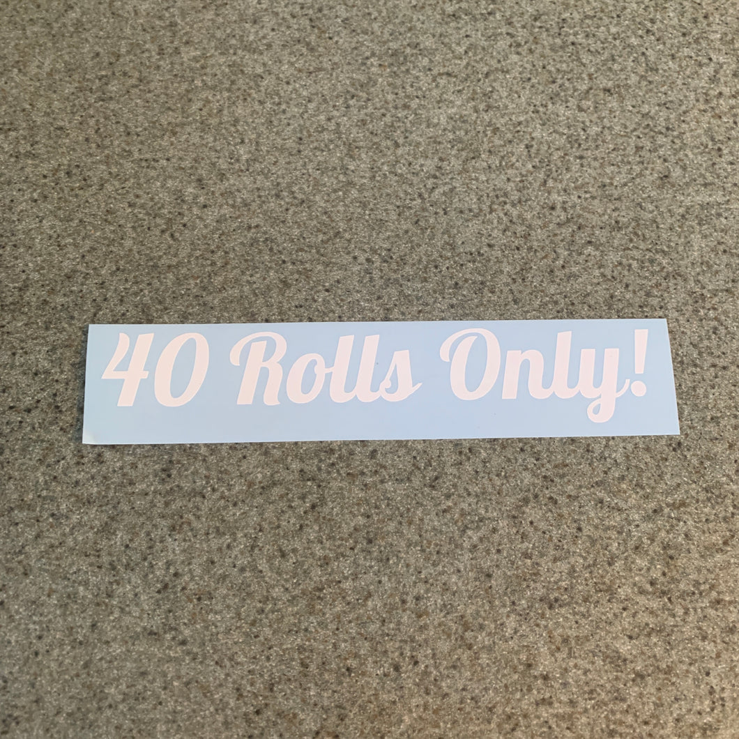Fast Lane Graphix: 40 Rolls Only! Sticker,White, stickers, decals, vinyl, custom, car, love, automotive, cheap, cool, Graphics, decal, nice