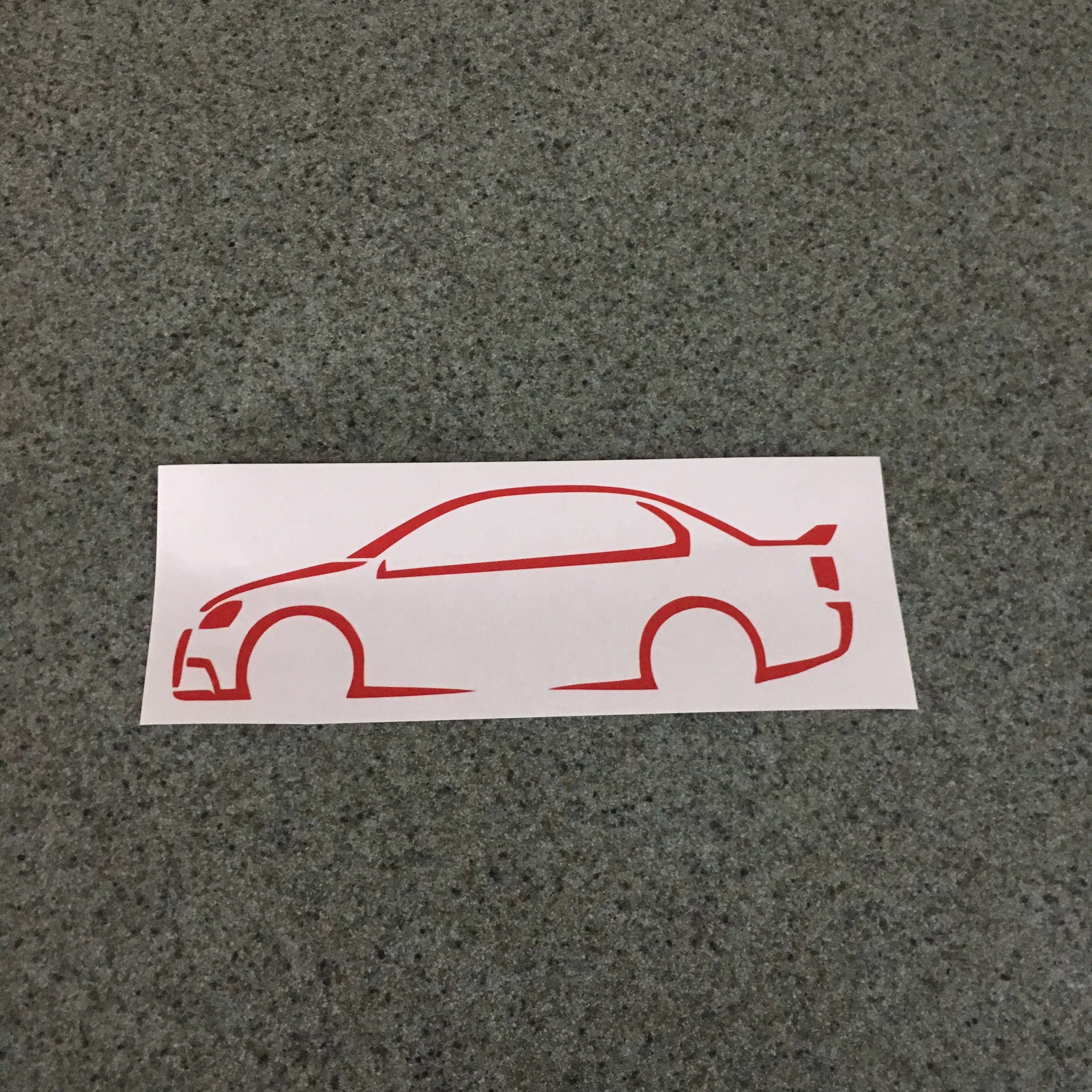 Volkswagen Jetta Outline Sticker