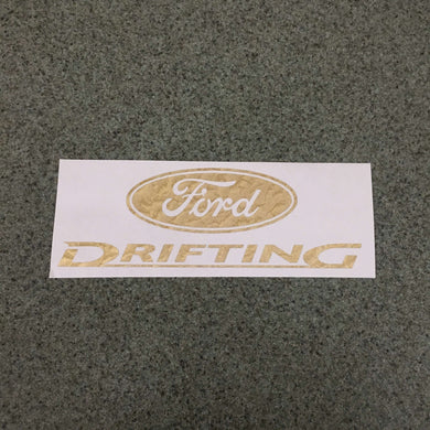 Fast Lane Graphix: Ford Drifting Sticker,Gold Swirl, stickers, decals, vinyl, custom, car, love, automotive, cheap, cool, Graphics, decal, nice