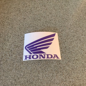 Fast Lane Graphix: Honda Wing Logo Sticker,Purple, stickers, decals, vinyl, custom, car, love, automotive, cheap, cool, Graphics, decal, nice