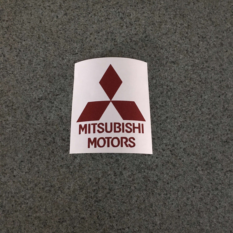 mitsubishi コレクション motors ステッカー l