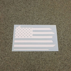 Fast Lane Graphix: Pennsylvania American Flag Sticker,White, stickers, decals, vinyl, custom, car, love, automotive, cheap, cool, Graphics, decal, nice
