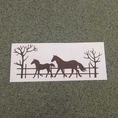 Fast Lane Graphix: Horses On The Farm Sticker,Carbon Fiber, stickers, decals, vinyl, custom, car, love, automotive, cheap, cool, Graphics, decal, nice