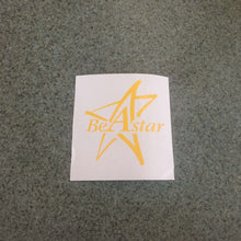 Fast Lane Graphix: Be A Star Sticker,Yellow, stickers, decals, vinyl, custom, car, love, automotive, cheap, cool, Graphics, decal, nice