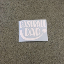 Fast Lane Graphix: Baseball Dad Sticker,White, stickers, decals, vinyl, custom, car, love, automotive, cheap, cool, Graphics, decal, nice