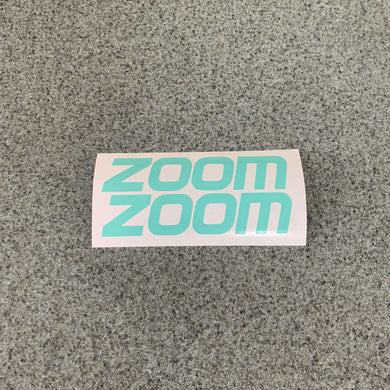 Fast Lane Graphix: Zoom Zoom Mazda Sticker,Mint, stickers, decals, vinyl, custom, car, love, automotive, cheap, cool, Graphics, decal, nice