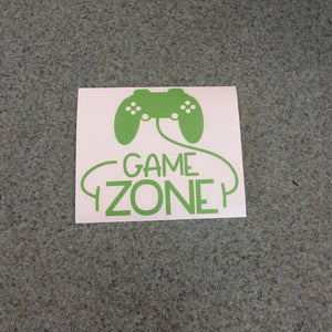 Fast Lane Graphix: Game Zone Sticker,Lime Green, stickers, decals, vinyl, custom, car, love, automotive, cheap, cool, Graphics, decal, nice