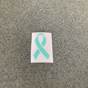 Fast Lane Graphix: Cancer Ribbon Sticker,Mint, stickers, decals, vinyl, custom, car, love, automotive, cheap, cool, Graphics, decal, nice