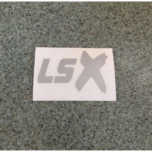 Fast Lane Graphix: LSX Sticker,Silver, stickers, decals, vinyl, custom, car, love, automotive, cheap, cool, Graphics, decal, nice