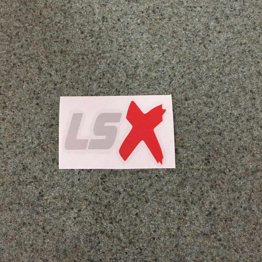 LSX With Red X Sticker