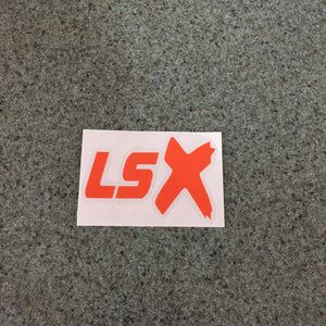 Fast Lane Graphix: LSX Sticker,Orange, stickers, decals, vinyl, custom, car, love, automotive, cheap, cool, Graphics, decal, nice