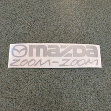 Fast Lane Graphix: Mazda Zoom Zoom Sticker,Silver, stickers, decals, vinyl, custom, car, love, automotive, cheap, cool, Graphics, decal, nice