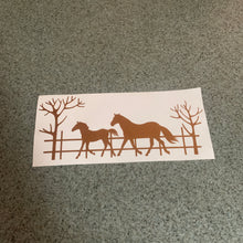 Fast Lane Graphix: Horses On The Farm Sticker,Copper Metallic, stickers, decals, vinyl, custom, car, love, automotive, cheap, cool, Graphics, decal, nice