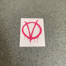 Fast Lane Graphix: V for Vendetta Sticker,Pink, stickers, decals, vinyl, custom, car, love, automotive, cheap, cool, Graphics, decal, nice
