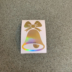 Fast Lane Graphix: Christmas Bell Sticker,Holographic Gold Chrome, stickers, decals, vinyl, custom, car, love, automotive, cheap, cool, Graphics, decal, nice