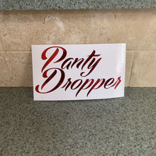 Fast Lane Graphix: Panty Dropper Sticker,Red Chrome, stickers, decals, vinyl, custom, car, love, automotive, cheap, cool, Graphics, decal, nice