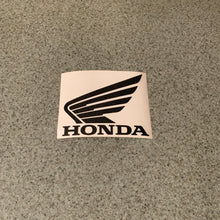 Fast Lane Graphix: Honda Wing Logo Sticker,Matte Black, stickers, decals, vinyl, custom, car, love, automotive, cheap, cool, Graphics, decal, nice