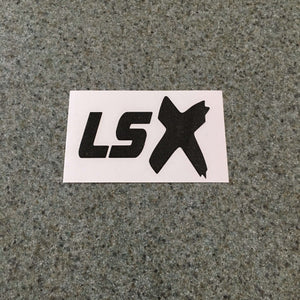 Fast Lane Graphix: LSX Sticker,Black, stickers, decals, vinyl, custom, car, love, automotive, cheap, cool, Graphics, decal, nice
