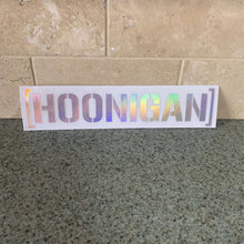 Fast Lane Graphix: Hoonigan Sticker,Holographic Silver Chrome, stickers, decals, vinyl, custom, car, love, automotive, cheap, cool, Graphics, decal, nice