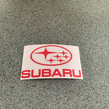 Fast Lane Graphix: Subaru Logo Sticker,Matte Red, stickers, decals, vinyl, custom, car, love, automotive, cheap, cool, Graphics, decal, nice