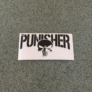 Fast Lane Graphix: The Punisher Weathered Sticker,Black, stickers, decals, vinyl, custom, car, love, automotive, cheap, cool, Graphics, decal, nice