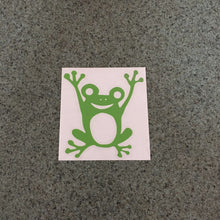 Fast Lane Graphix: Happy Frog Sticker,Lime Green, stickers, decals, vinyl, custom, car, love, automotive, cheap, cool, Graphics, decal, nice